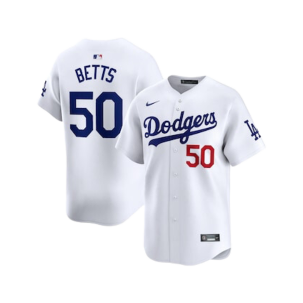 Mookie betts white los angeles dodgers home