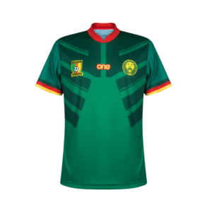 CAMEROON NATIONAL TEAM HOME SOCCER JERSEY 2022/23