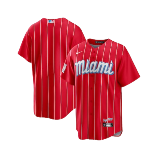 Men's Miami Marlins Nike Red City