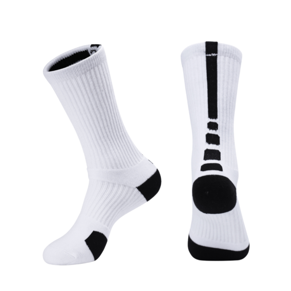 Classic Nike Elite Socks  White-Black