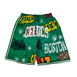 JUST DON BOSTON CELTICS SHORTS