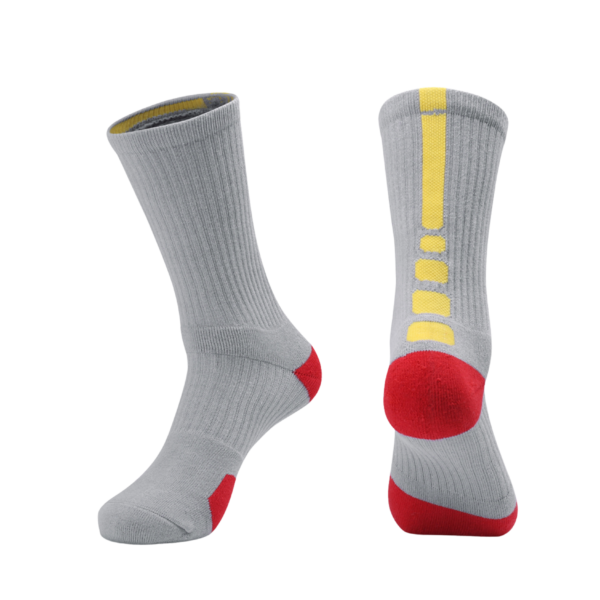 Classic Nike Elite Socks Grey-Yellow