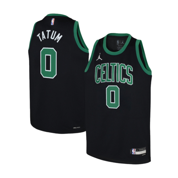 Boston Celtics Jayson Tatum Black Jersey