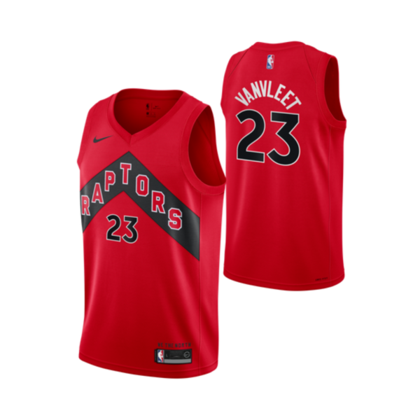 Toronto Raptors Fred Vanvleet Red Jersey
