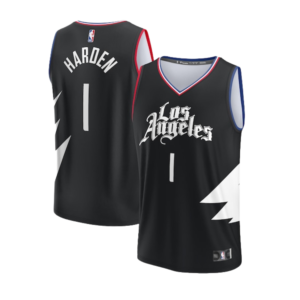 Los Angeles Clippers James Harden Black Jersey