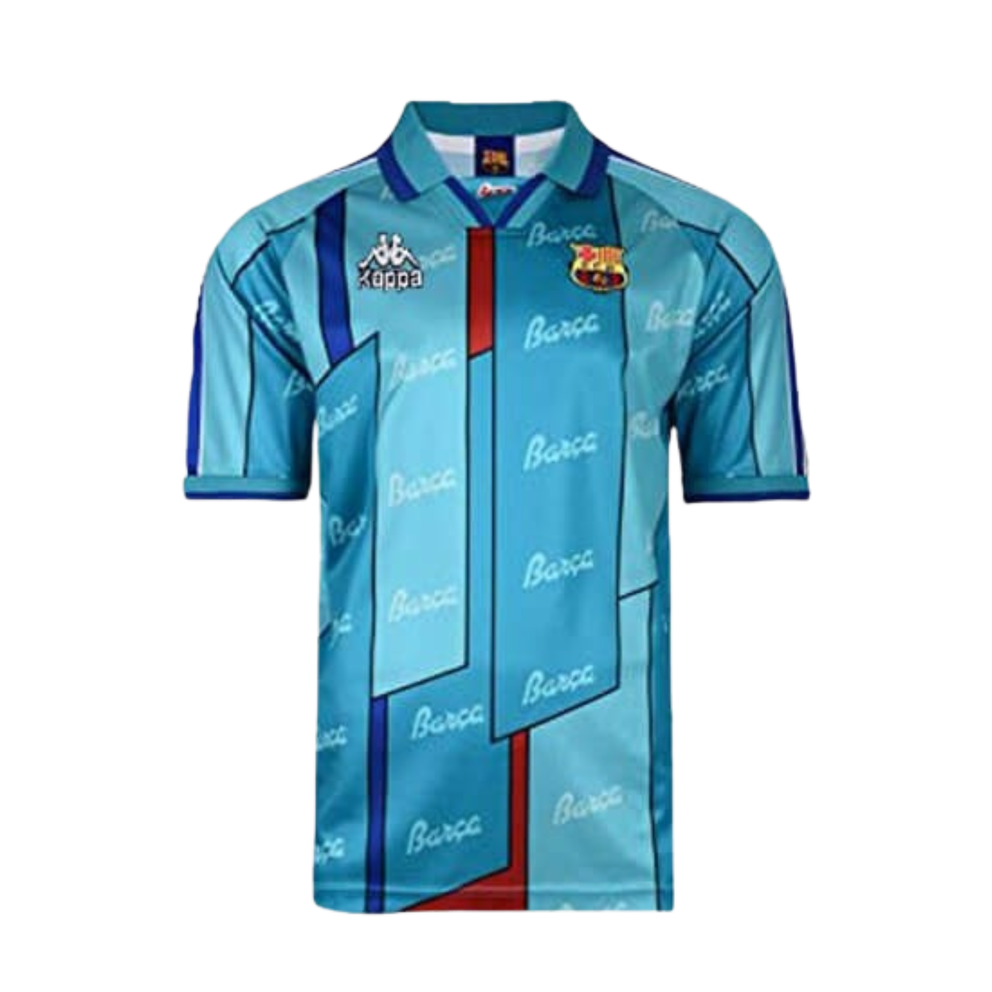 FC BARCELONA SOCCER JERSEY 96/97