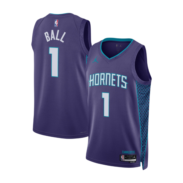 Charlotte Hornets Lamelo Ball Purple Jersey