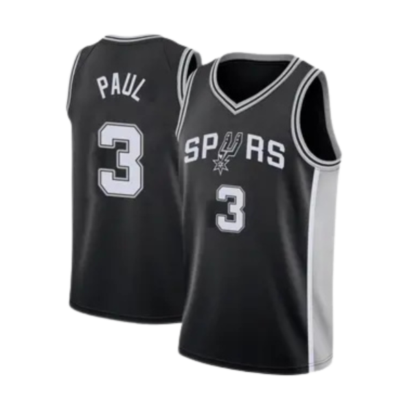 San Antonio Spurs CP3 black Jersey