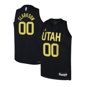 Utah Jazz Jordan Clarkson Black Jersey