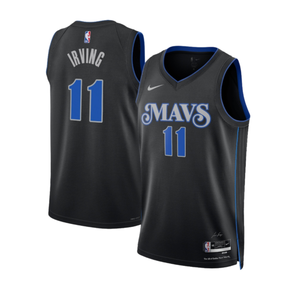 Dallas Mavericks Kyrie Irving black Jersey