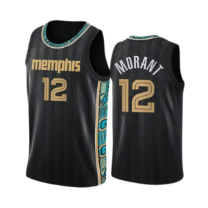 Ja Morant Memphis Grizzlies Hayes Edition Black Jersey