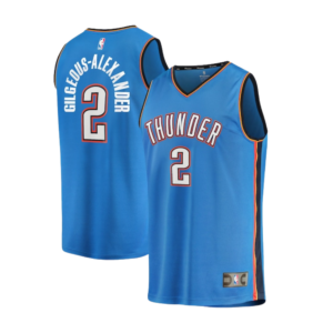 Shai Gilgeous-Alexander OKC Thunders Blue Jersey