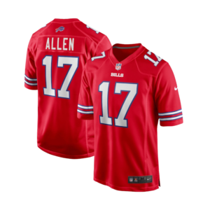 Josh Allen Buffalo Bills Nike Jersey  Red