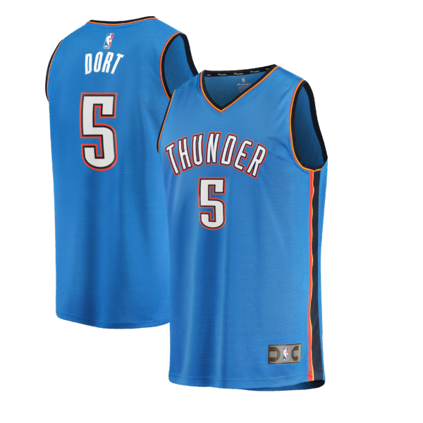 Lugentz Dort OKC Thunders Blue Jersey