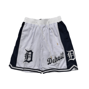 JUST DON PRO STANDARD MEN'S DETROIT TIGERS RETRO DOUBLE KNIT 2.0 SHORT