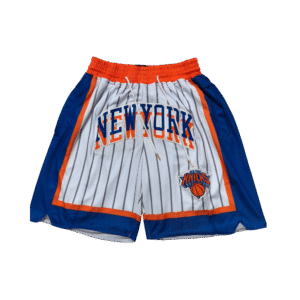 JUST DON NEW YORK KNICKS MEN NBA SHORTS