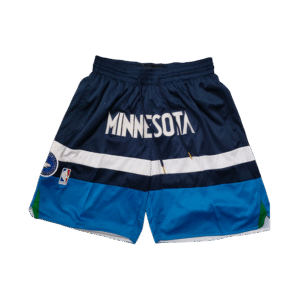 JUST DON MINNESOTA TIMBERWOLVES CITY EDITION SHORTS