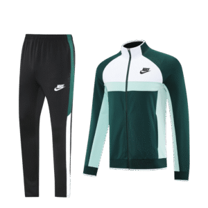 Nike Sportswear Club Polyknit Black and Green Tracksuit