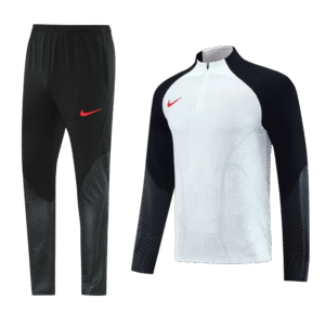 Nike Dri-FIT Strike Training White and Black Tracksuit