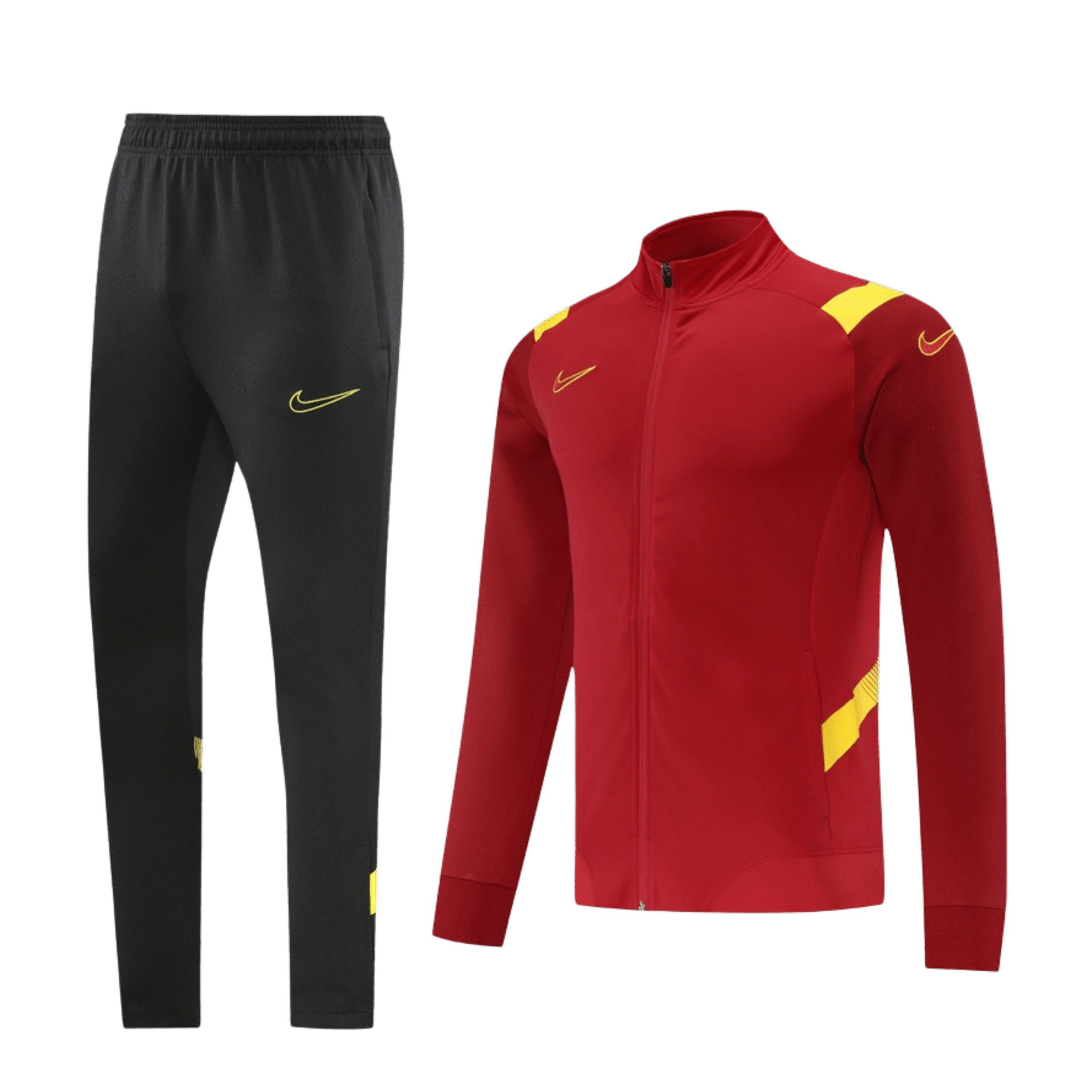 Nike Ignite Performance Tracksuit – Crimson & Volt Edition